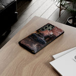 Cherry Blossom Street Scene R34 Skyline GTR Tough Case | Car Photo Cover