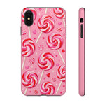 Candy Swirl Lollipop Art Tough Phone Case