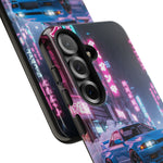 Skyline GT-R Tokyo Rain JDM Night Art Tough Phone Case