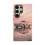 1957 Chevy Bel Air Blush Cream Tough Phone Case for Classic Car Fans