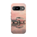 1957 Chevy Bel Air Blush Cream Tough Phone Case for Classic Car Fans