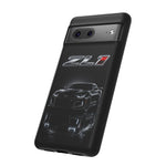 ZL1 Camaro phone case | tough phone case, black muscle car design