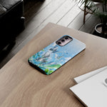Copy of Silver Butterflies Tough Case | Blue Sky Water Droplets Phone Cover