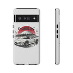 NSX Retro Mount Fuji Illustration JDM phone case | Tough Cover