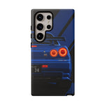 R34 Skyline Afterburner Rear GT-R Tough Phone Case for JDM Fans