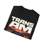 Trans Am Retro Sunset Car T-Shirt Classic Performance Graphic Tee