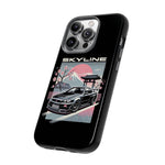 R34 Skyline GT-R Sakura Mountain JDM Tough Phone Case Gift