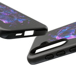 Holographic Skull Phone Case, Shattered Glass Iridescent Cover