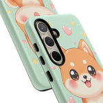 Shiba Inu Kawaii Chibi Smile Pet Dog Art Tough Phone Case