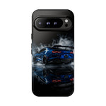 Camaro ZL1 Phone Case, Blue Track Smoke Studio Cover