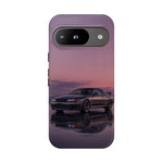 Sunset Skyline GT-R R32 phone case | car reflection, purple dusk