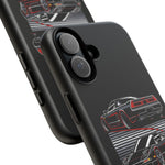 NSX Dual View Black Red JDM Sports Car Tough Phone Case Gift