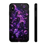 Chillout Floating Anime Girl Phone Case – Dreamy Vaporwave Aesthetic