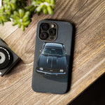 1969 Camaro SS Black Overhead Tough Phone Case Cover Gift Art