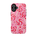 Candy Swirl Lollipop Art Tough Phone Case