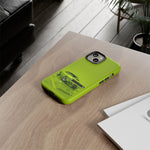 Green Cuda Muscle Car phone case for Gear Heads