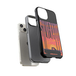 Silverado sunset truck Phone Case | Retro pickup silhouette