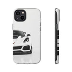 Arctic White C7 ZR1 Tough Phone Case for Vette Owners