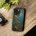 Brown Trout Streamer Phone Case Freshwater Fishing Gift for Anglers