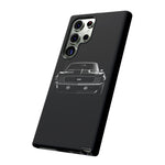 1969 Camaro Black Restomod Front Tough Phone Case Cover Gift