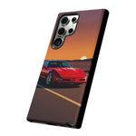 Red C4 ZR-1 King of the Hill Art Tough Phone Case
