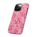 Candy Swirl Lollipop Art Tough Phone Case