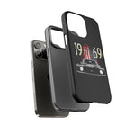 1969 Camaro SS American Flag Tough Phone Case Cover Gift Art