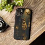 Dapper Cat Detective phone case | Tough Cases