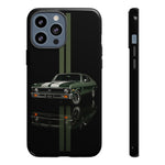Nova SS Phone Case, Green 396 Muscle Car Stripe Studio Cover