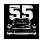 1955 Chevy 210 Bel Air Poster Wall Art Print Classic Car Garage Decor Gift 55