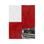 1957 Chevy Bel Air Hardtop Classic Car Blanket | Velveteen Microfiber