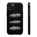 Silver Prelude Sports Coupe Tough Phone Case for JDM Fans