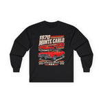 1970 Monte Carlo SS Classic Car Long Sleeve Tee