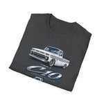 1964 C10 Custom Pickup T-Shirt | Vintage Chevy Truck Illustration