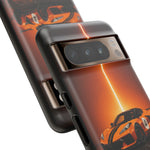 Z06 C8 Phone Case, Orange Racing Livery Studio Cover