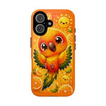 Sun Conure Kawaii Citrus Art Tough Phone Case
