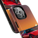 Red C4 ZR-1 King of the Hill Art Tough Phone Case