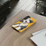Sheepdog Hair Flip Phone Case Funny Dog Lover Gift