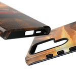 C8 ZR1 Corvette Phone Case, Red Foggy Coastal Road Cover