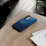 Yellowfin Tuna Phone Case, Deep Blue Water Tough Cover, Gift