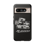 White S2000 Roadster Collage JDM Tough Phone Case Cover Gift