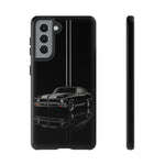 Nova SS Phone Case, Black 68 Muscle Car Silver Stripe Studio Cover