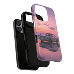 Silver Hakosuka Skyline Mirror Lake Tough Phone Case