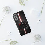 Camaro ZL1 Phone Case, Black Red Racing Stripe Studio Cover, Gift