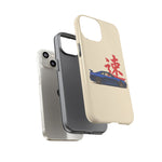 R34 Skyline Red Kanji Minimal Tough Phone Case