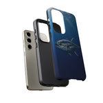 Yellowfin Tuna Phone Case, Deep Blue Water Tough Cover, Gift