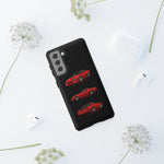 Z28 Red Triview Phone Case Classic Car Illustration