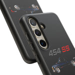 Chevy 1500 454 SS Sport Truck Phone Case Featuring Pickup Side Profile