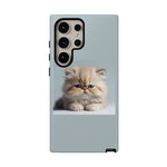 Fluffy Persian Kitten phone case | Tough Cases