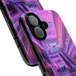 Empty Mall Escalator Vaporwave Art Tough Phone Case